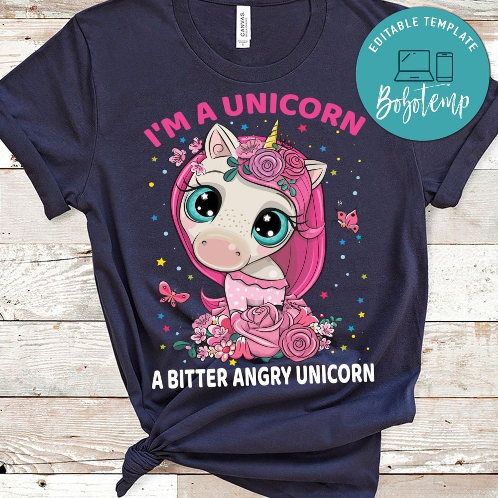 A Bitter Angry Unicorn Shirt