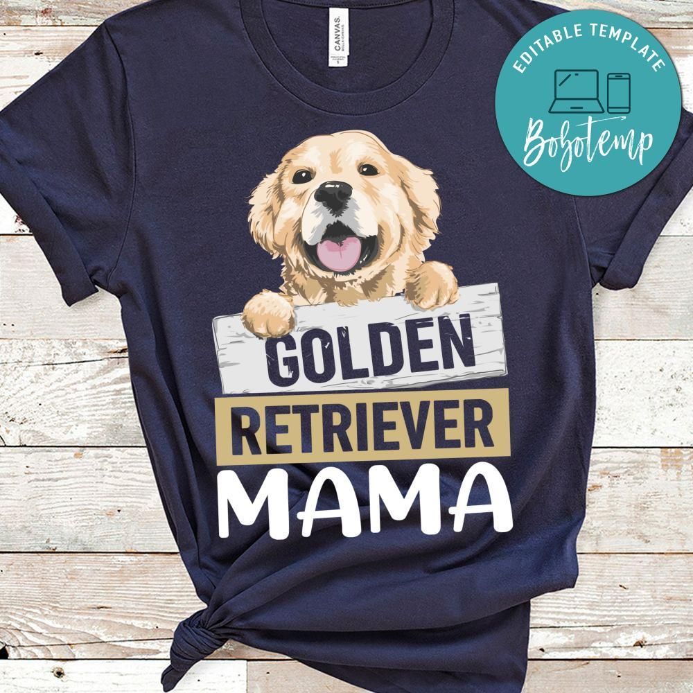 Golden Retriever Mama Shirt