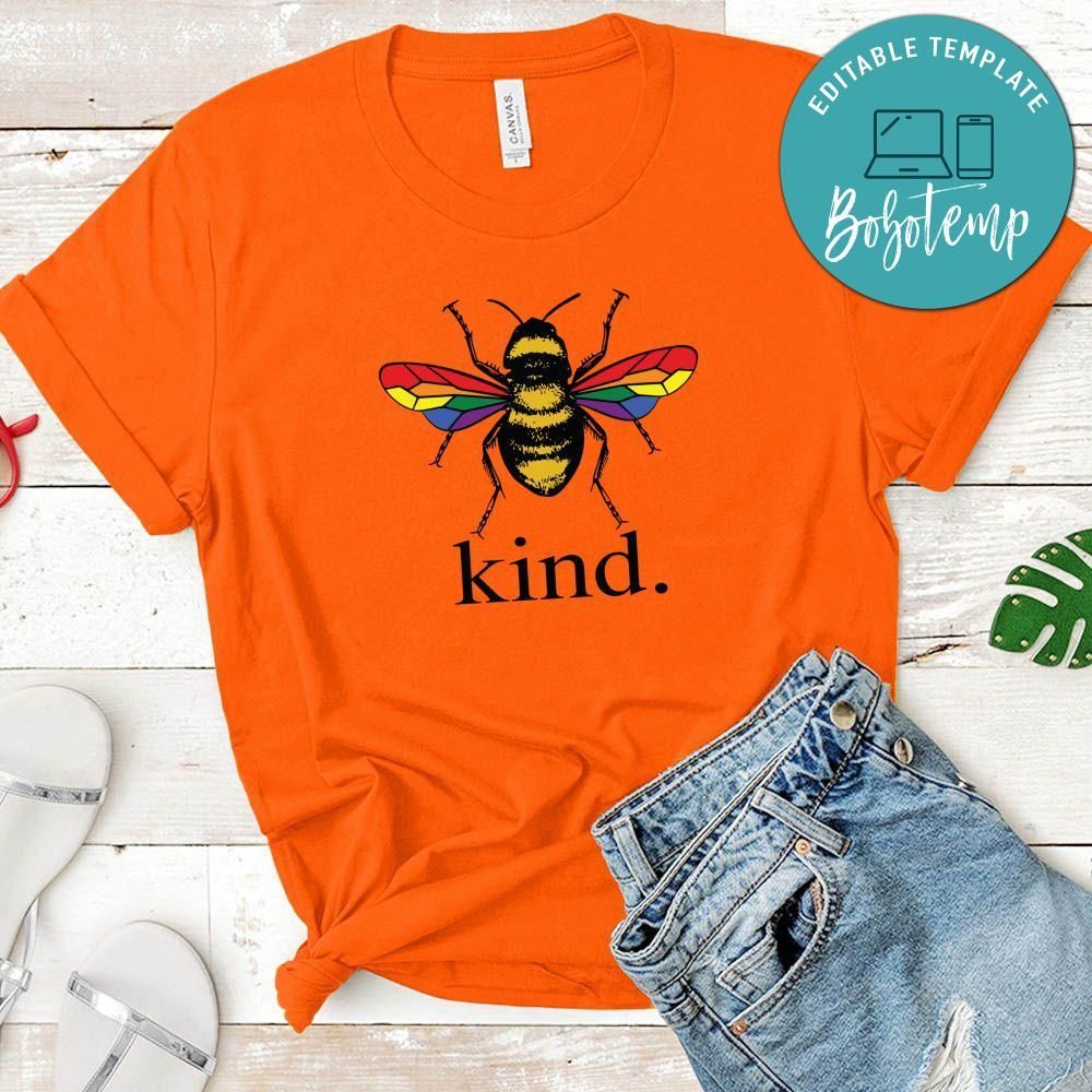 Autism Awareness Bee Kind Shirt