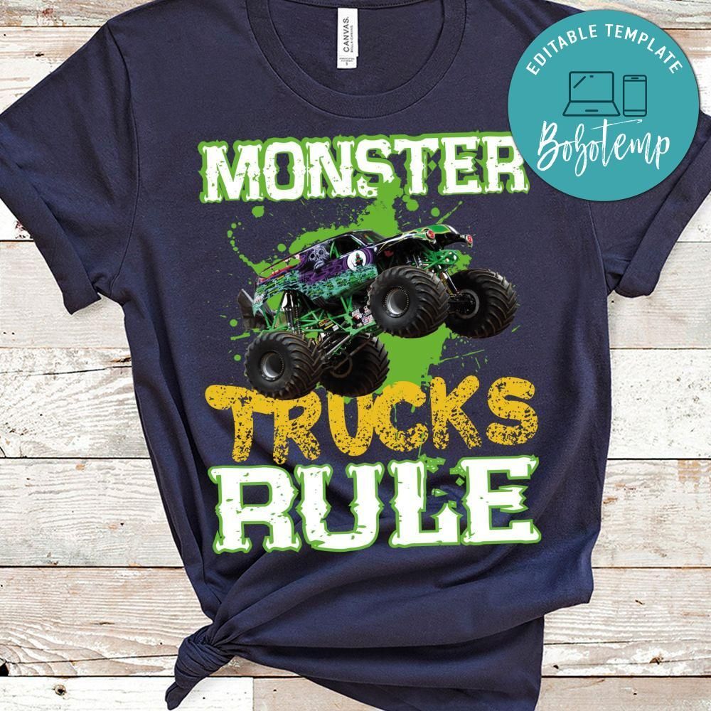 Monster Trucks Rule Shirt