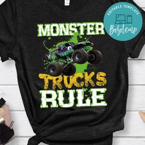 Monster Trucks Rule Shirt