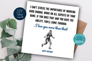 Printable Frank Lampard Quotes Birthday Cards Instant Download