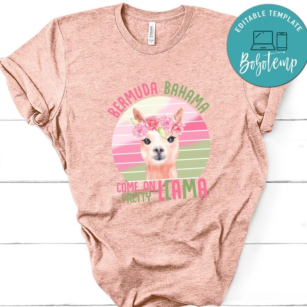 Pretty Llama Shirt