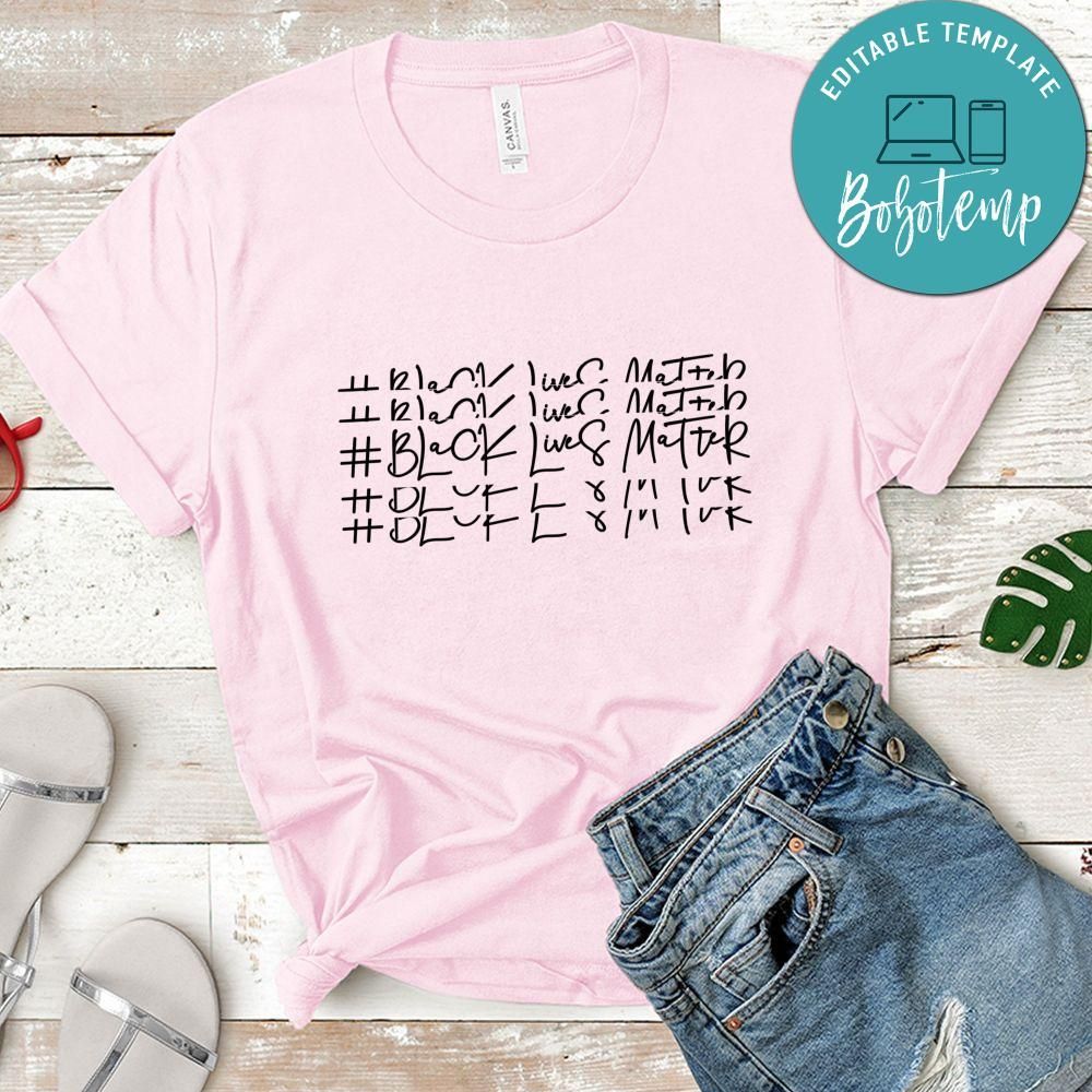 Black Lives Matter Tee T-Shirts