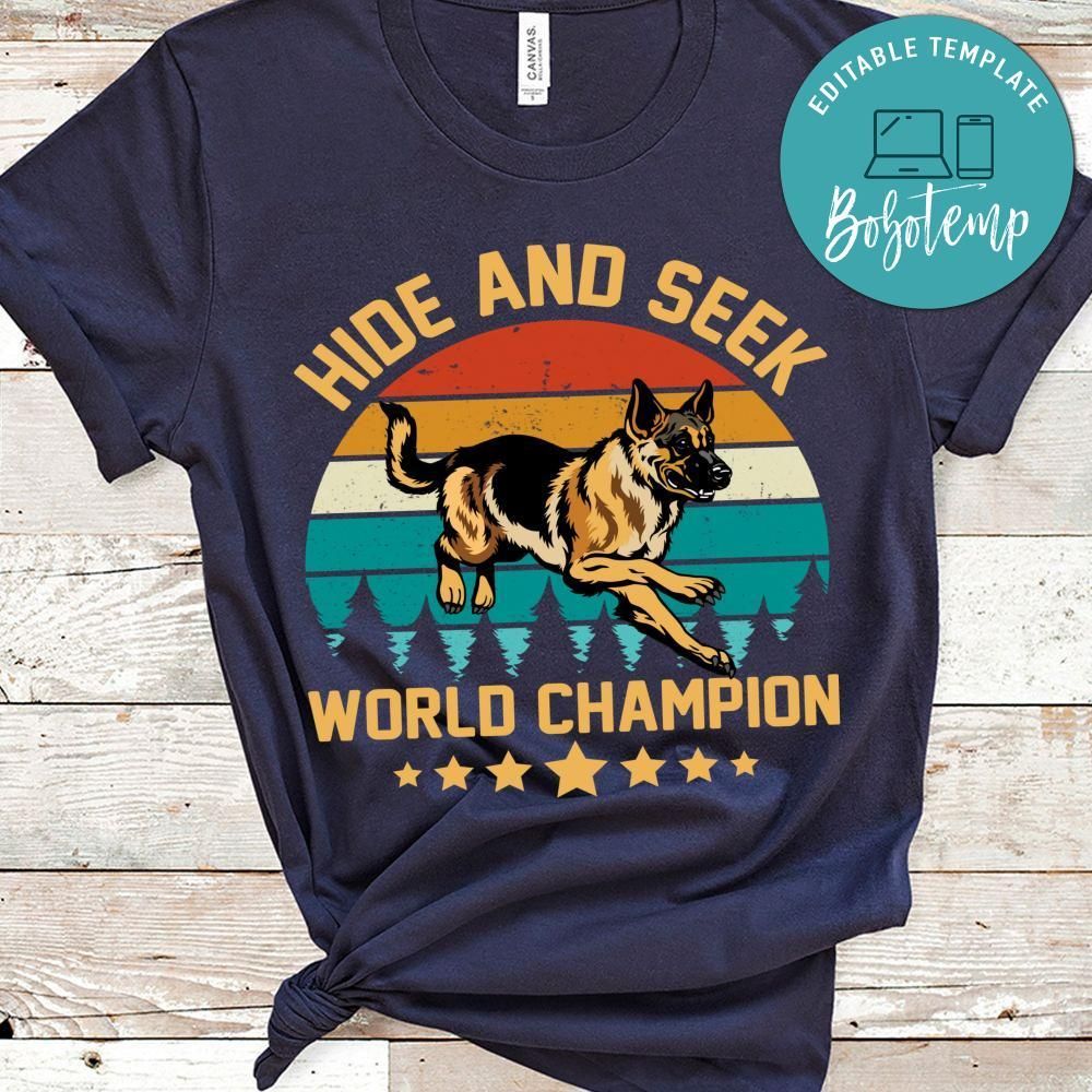 Hide And Seek World Champion Shirt