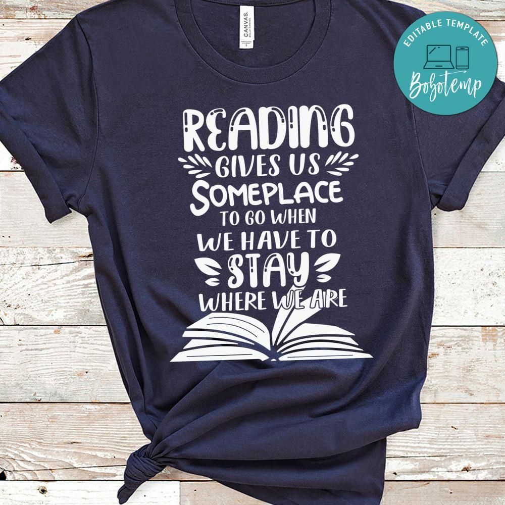 Reading Lover Library Shirt