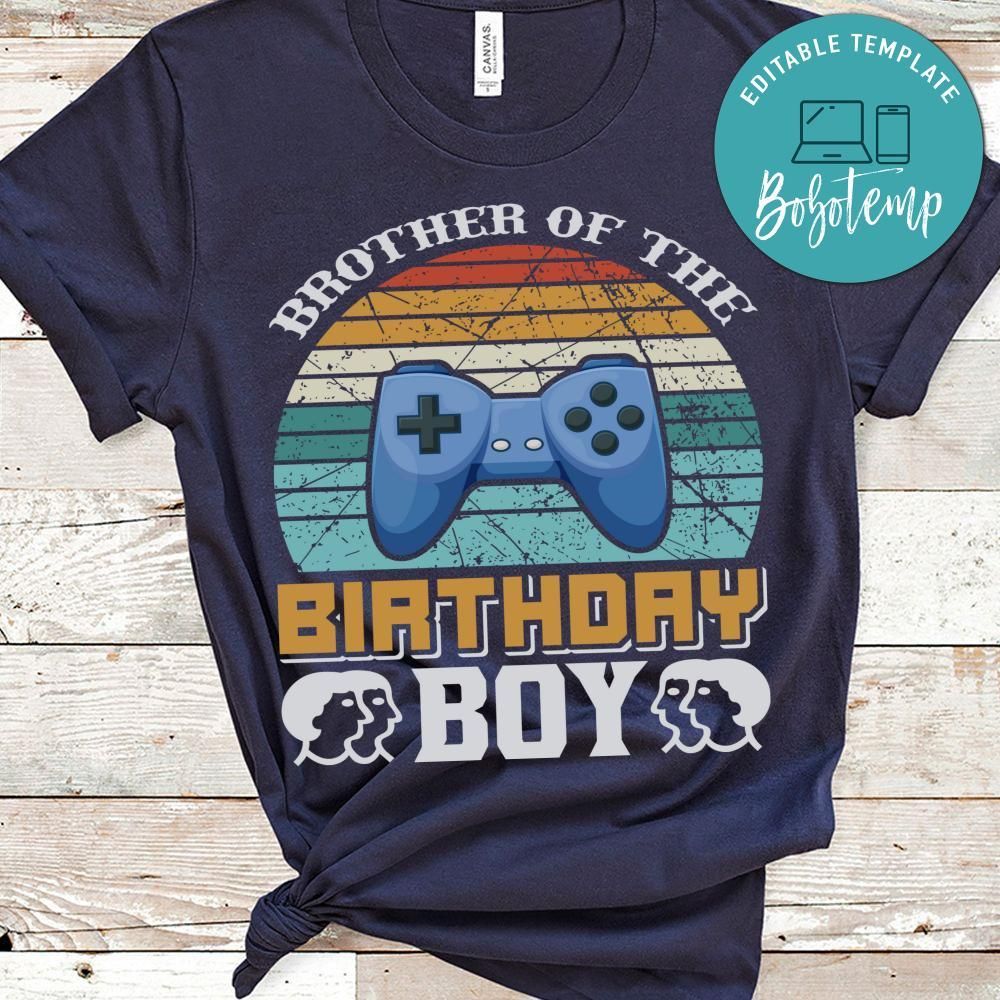 Brother Of The Birthdat Boy T-shirt