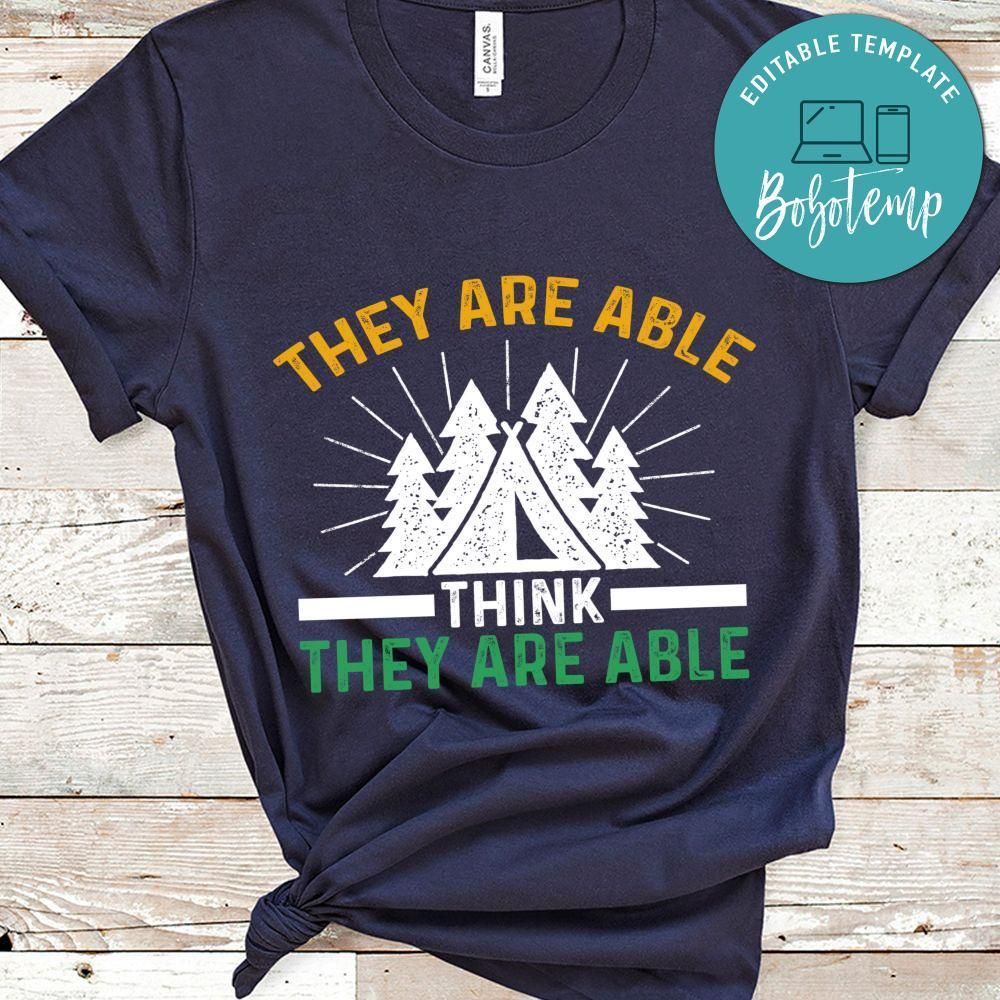They Are Able Shirts