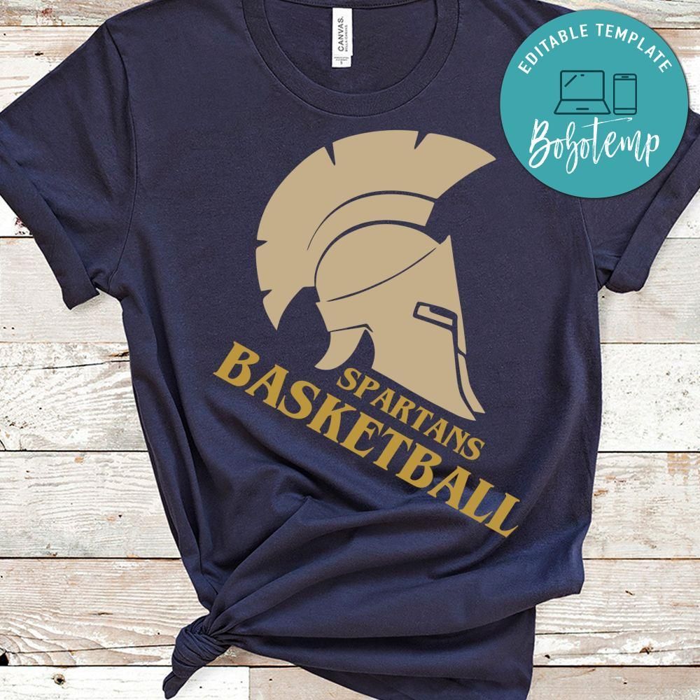 Spartans Basketball Shirt