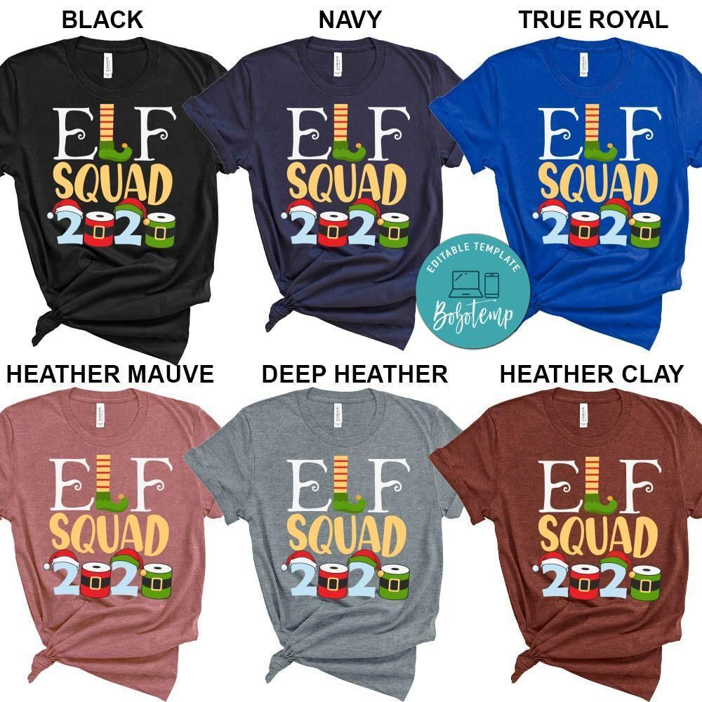 Elf Squad Quarantine Christmas 2020 Shirt