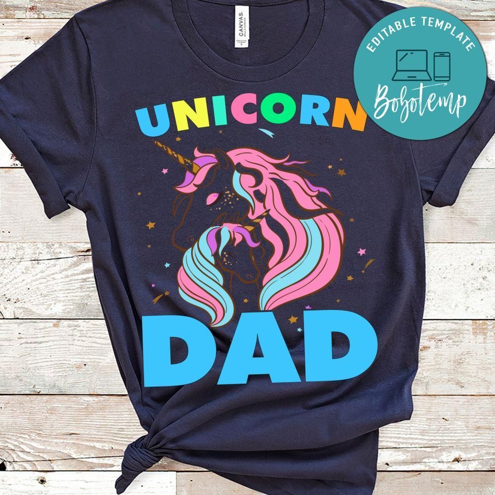 Unicorn Dad Shirt