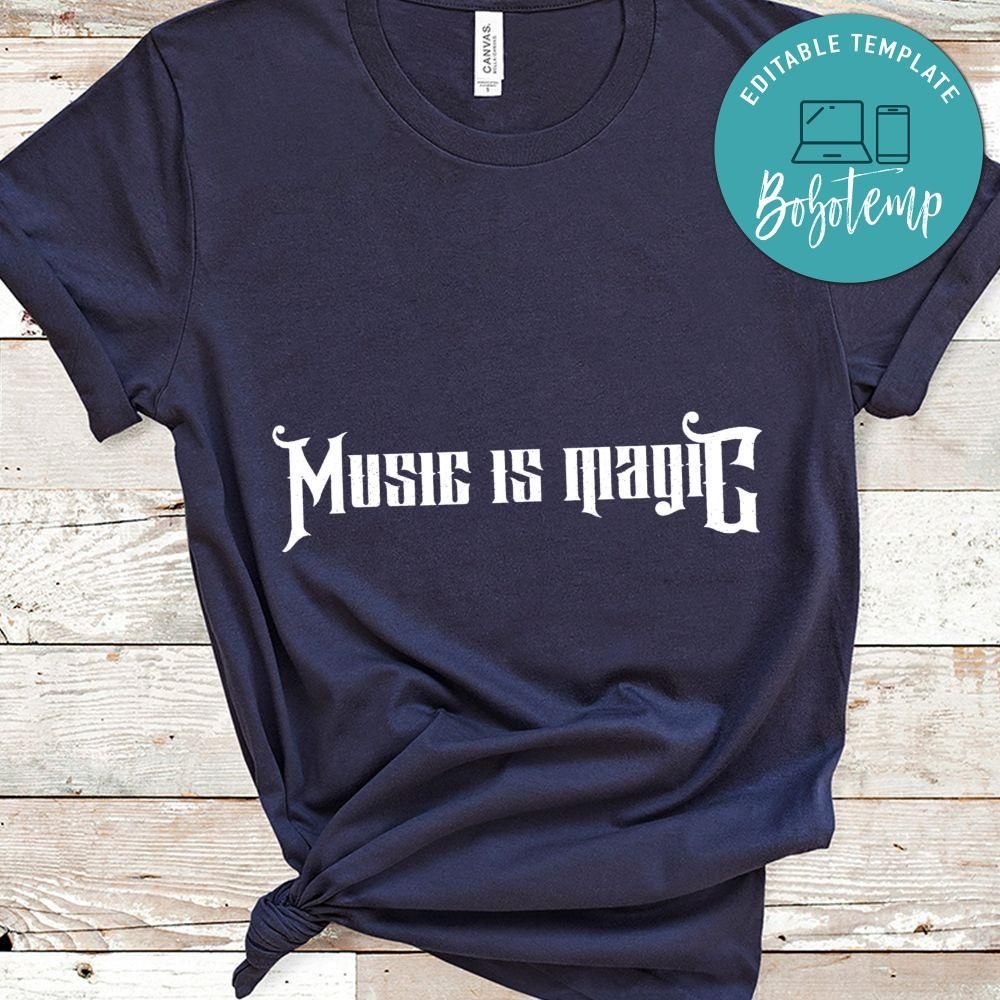 Music Is Magic Shirt