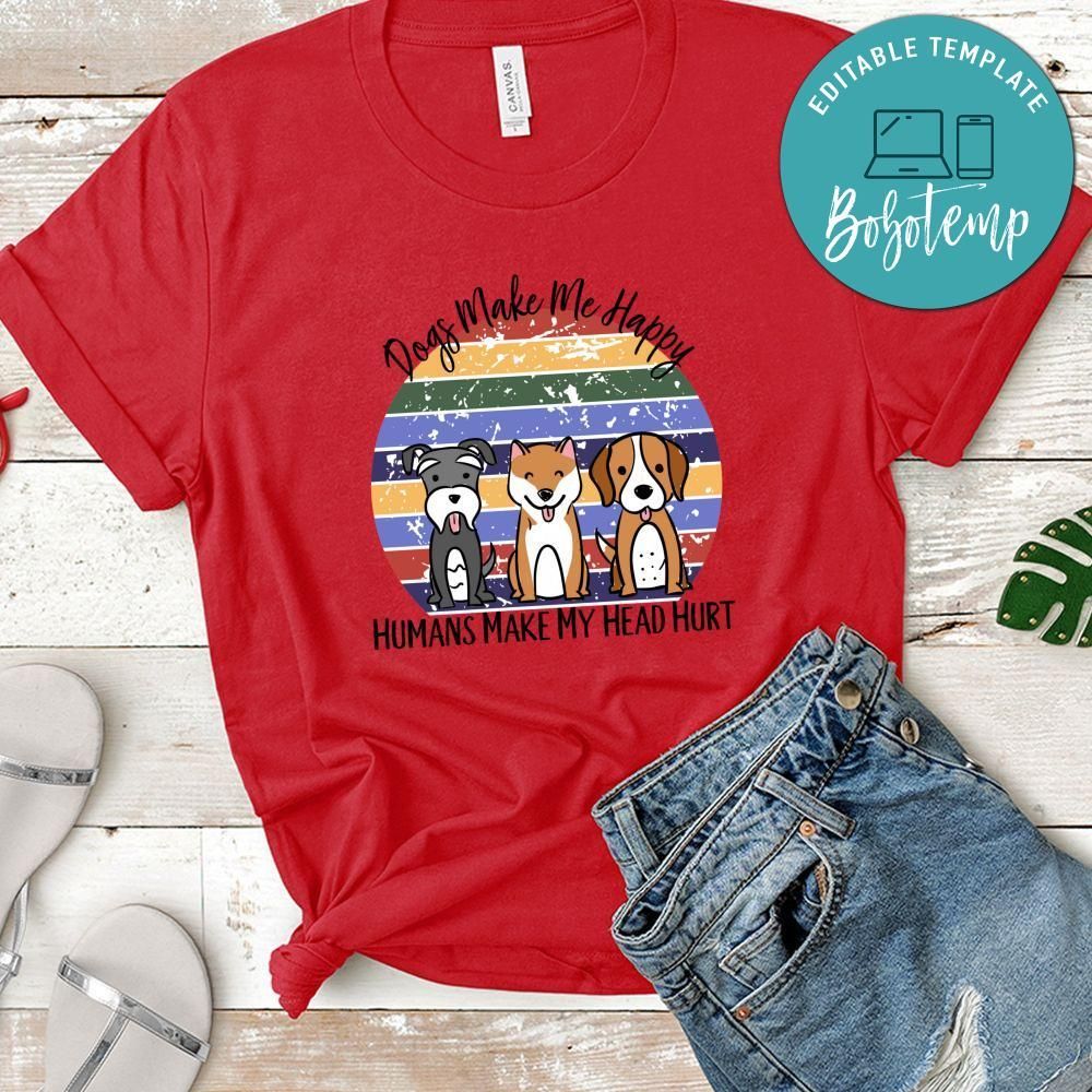 Dogs Fixed copy Shirt