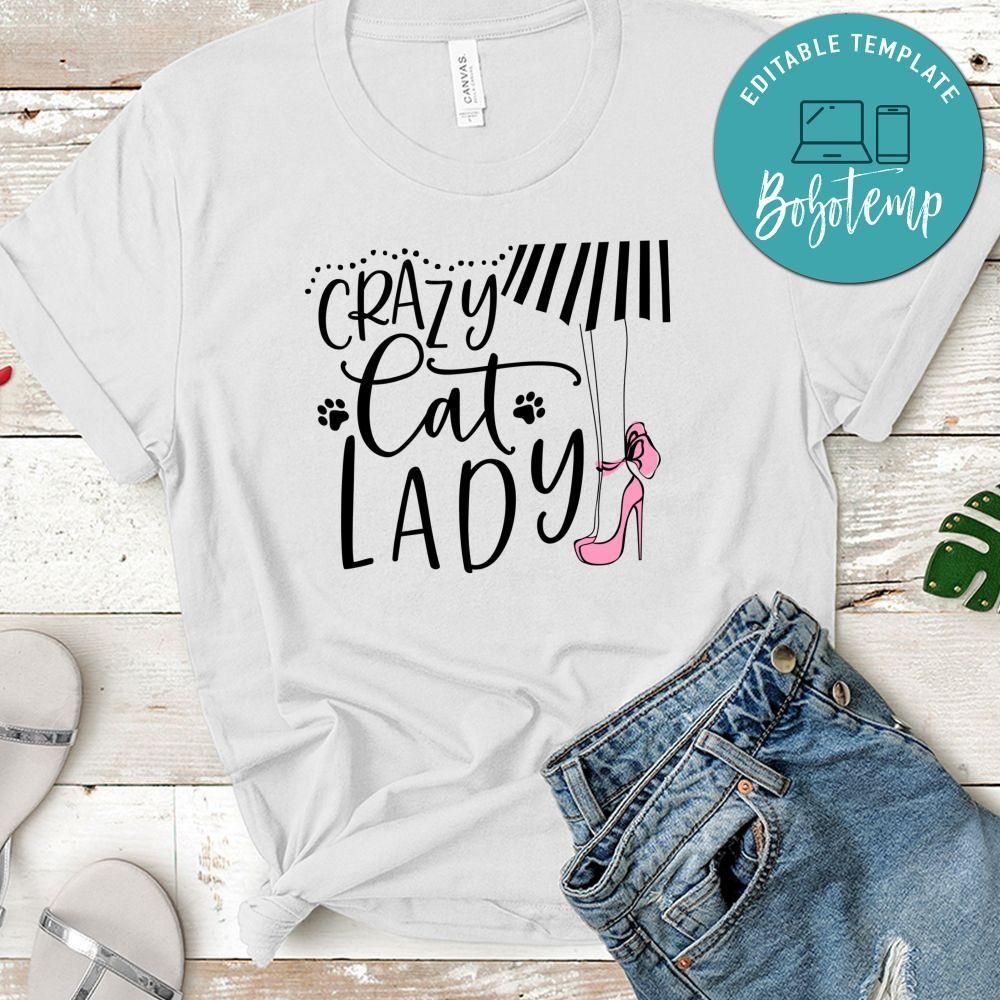 Crazy Cat Lady Shirt