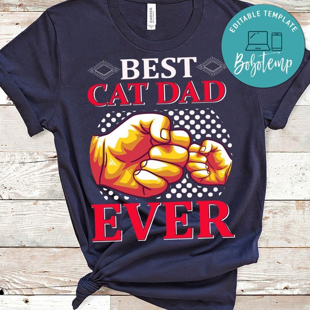 BEST CAT DAD EVER SHIRTS