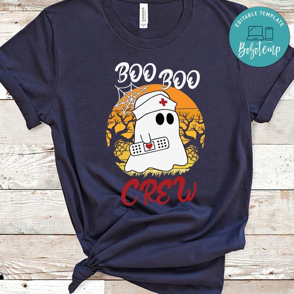 Boo Boo Crew Halloween Vintage Shirt