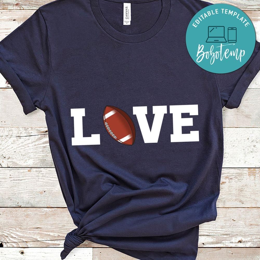 American Football Love T-Shirt