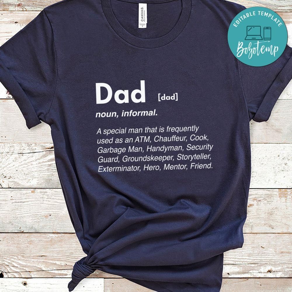 Dad Definition Shirt