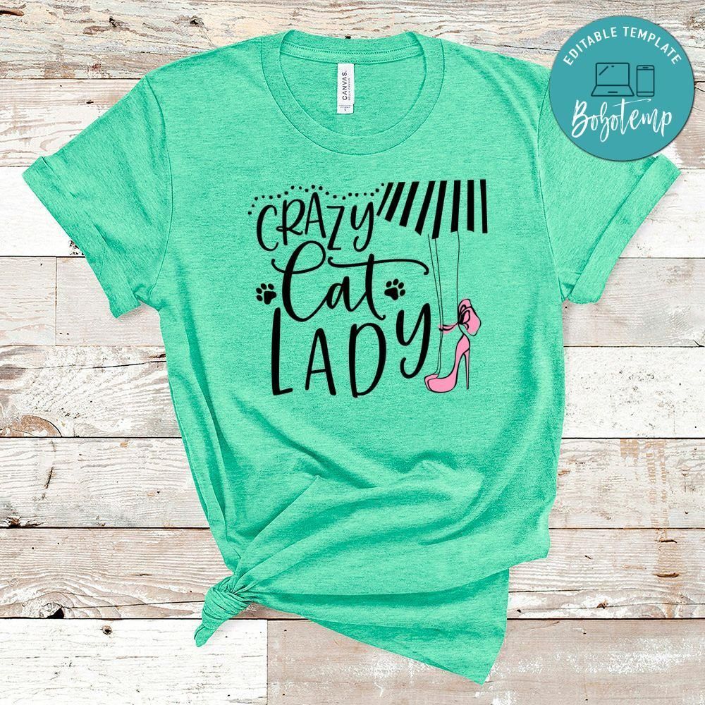 Crazy Cat Lady Shirt