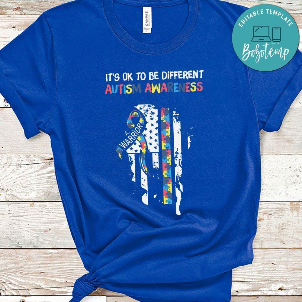 Autism Awareness Flag Shirt