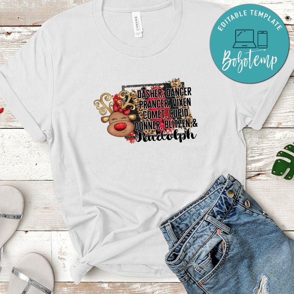 Rudolph Christmas Shirt