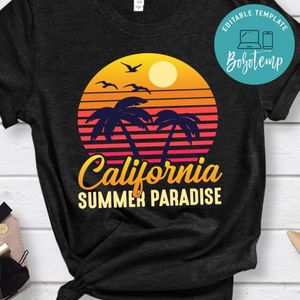 California Summer Paradise Shirt