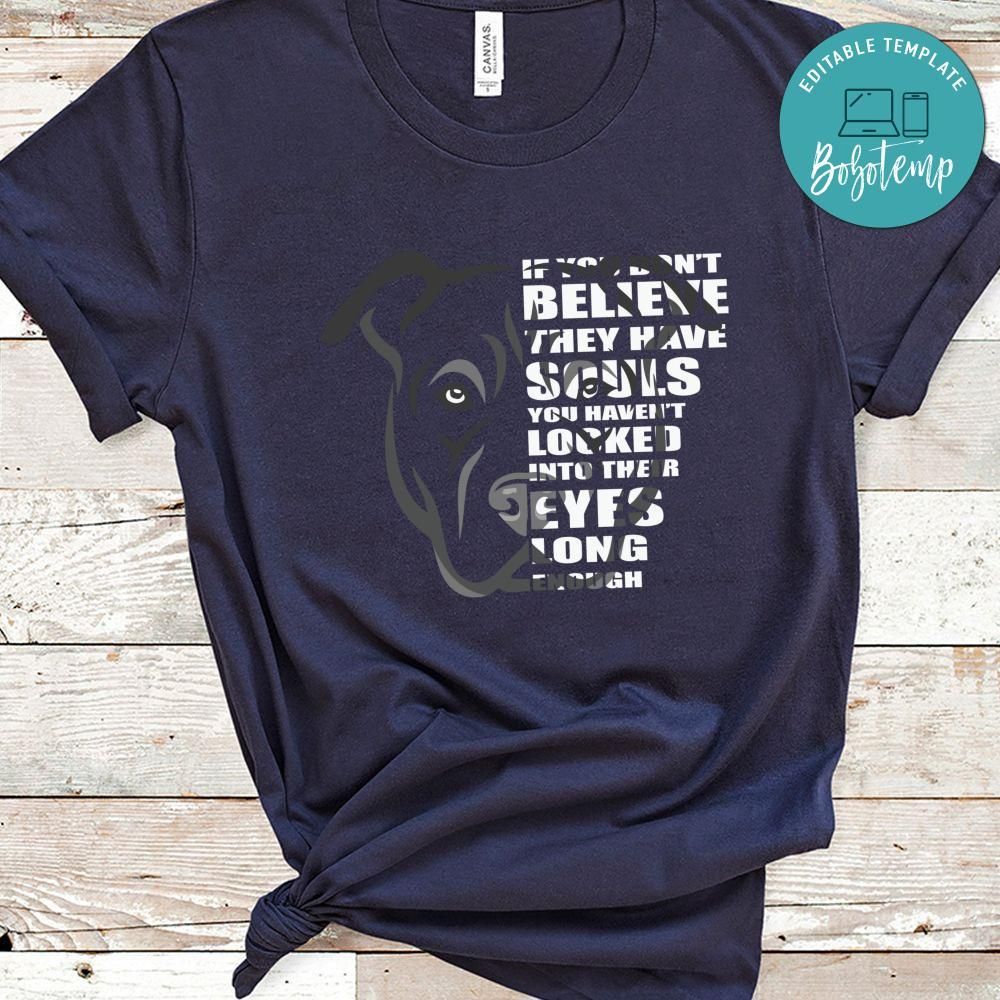 Soul Pitbull Dog Lover Shirt