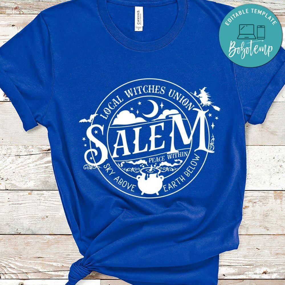 Salem Broom Co Halloween Shirt