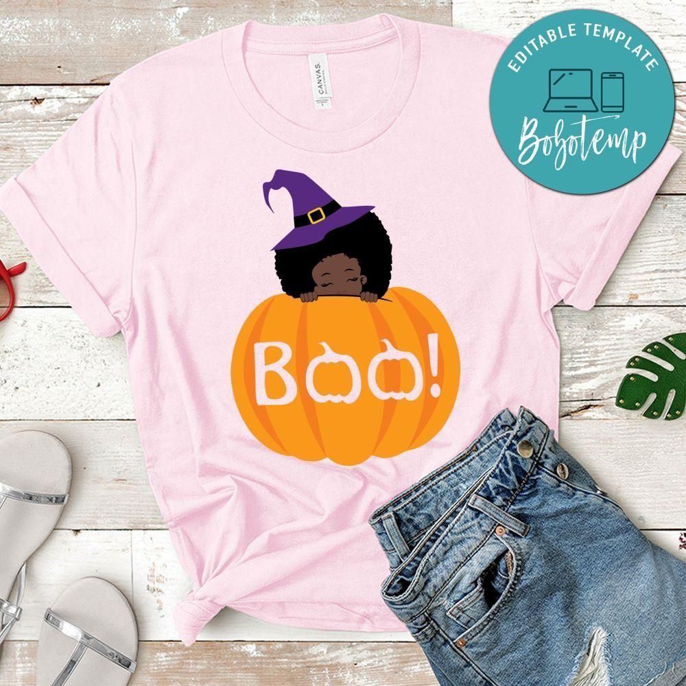Boo Black Witch Shirt
