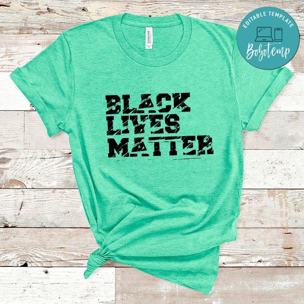 Black Lives Matter Unisex Tee Shirt