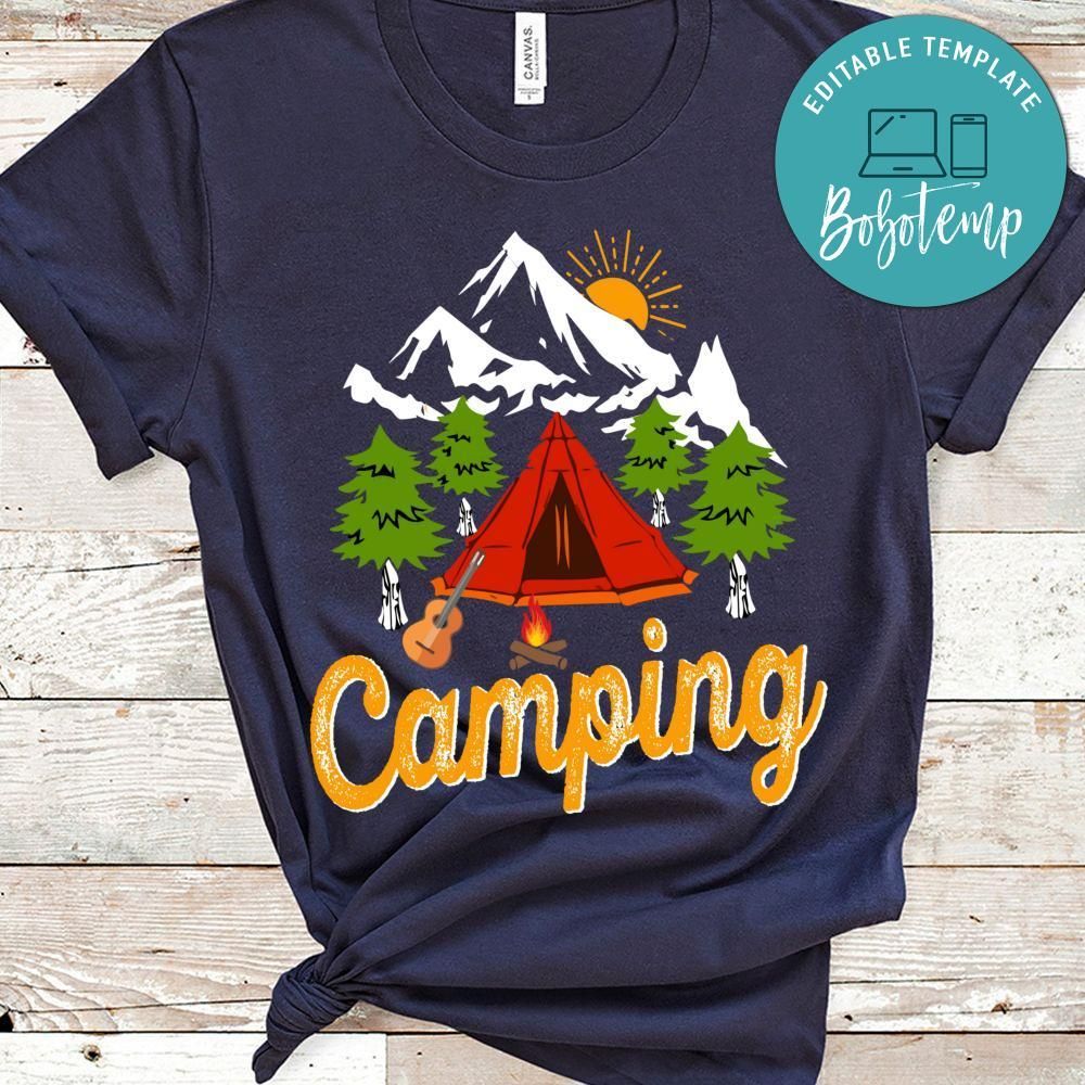 Camping Tee Shirt