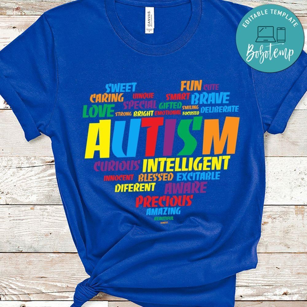 Autism Awareness Autism Heart Shirt