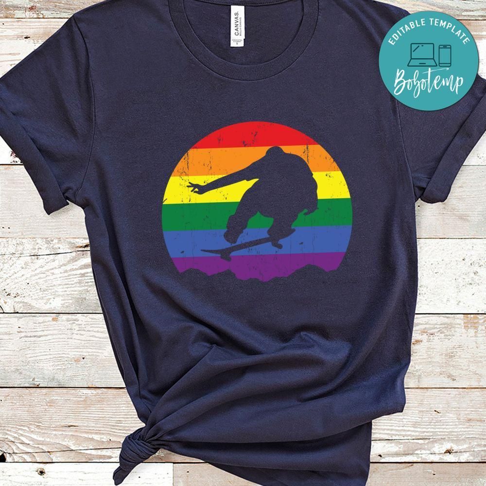 LGBT Skateboard Skate Lover Shirt