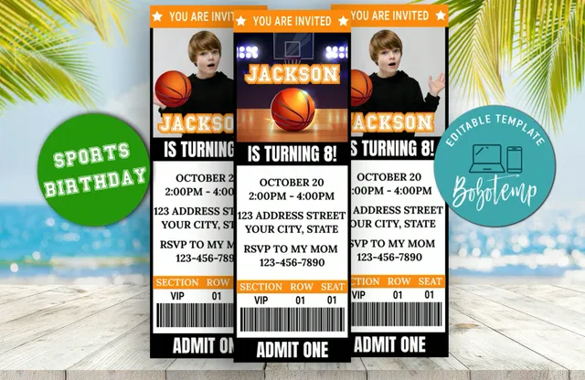 Basketball Vip Pass Template Downloadable Vip Ticket 30 Free