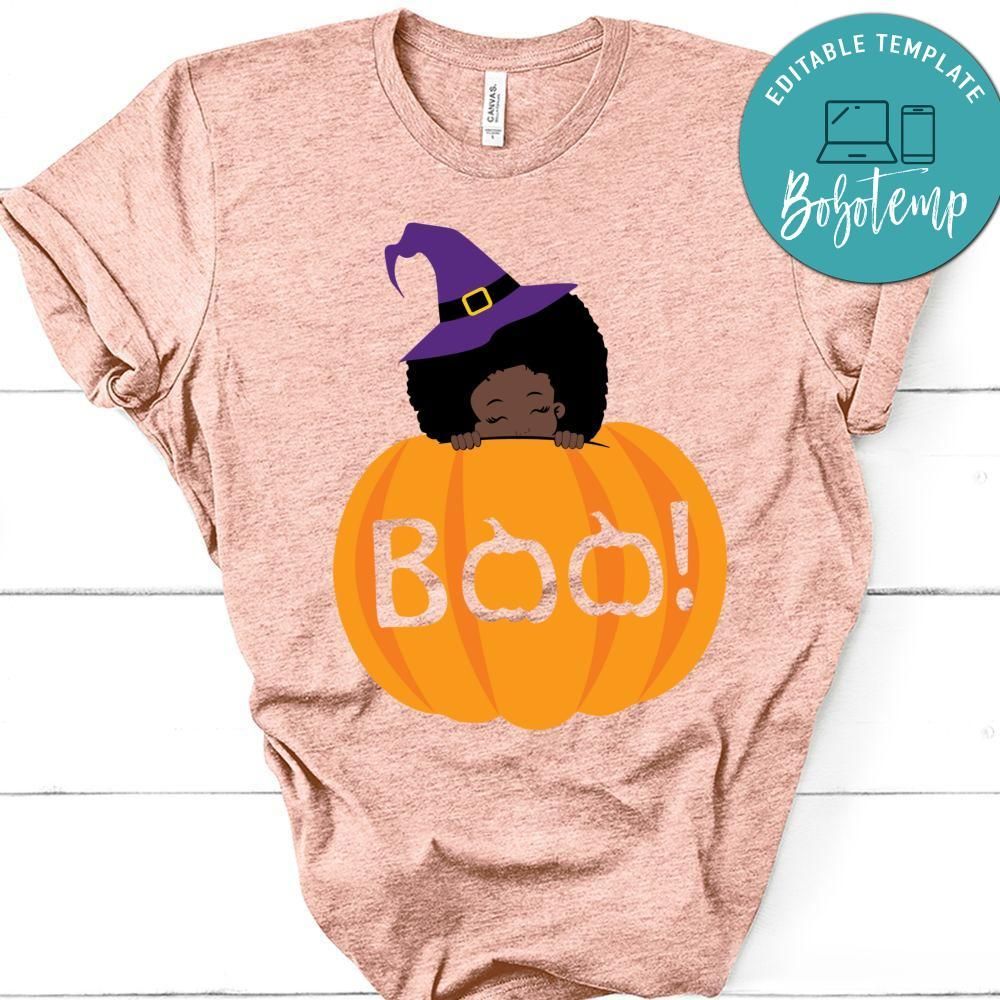 Boo Black Witch Shirt