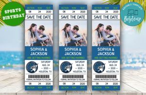 Minnesota Lynx Save The Date Wedding Engagement Announcement Ticket Invitation Instant Download