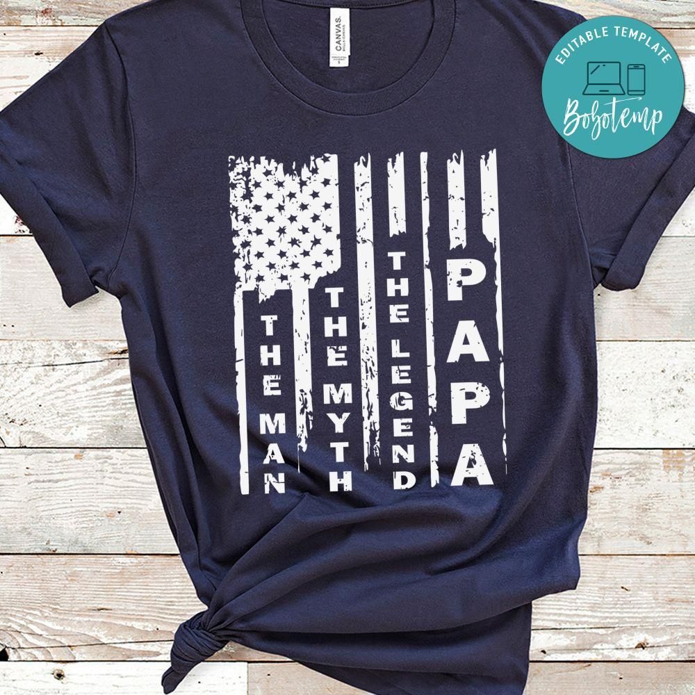 Dad The Man The Myth The Legend T-Shirt