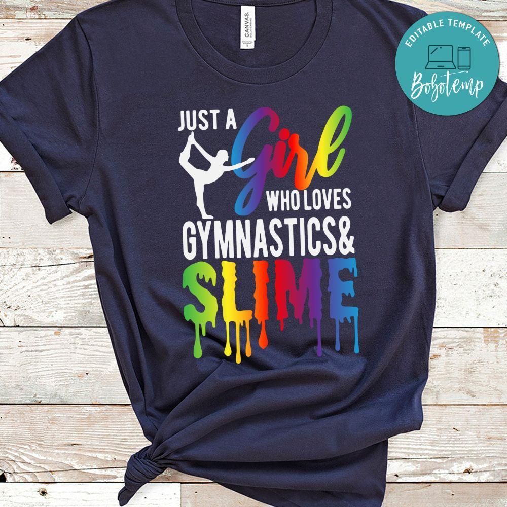 Just a Girl Who Loves Gymnastics Shirt