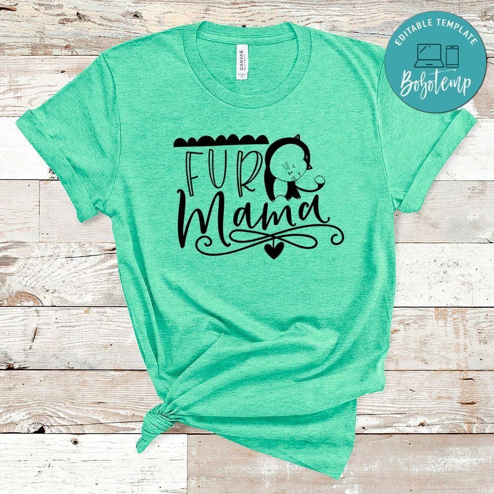 Fur Mama Cat Shirt