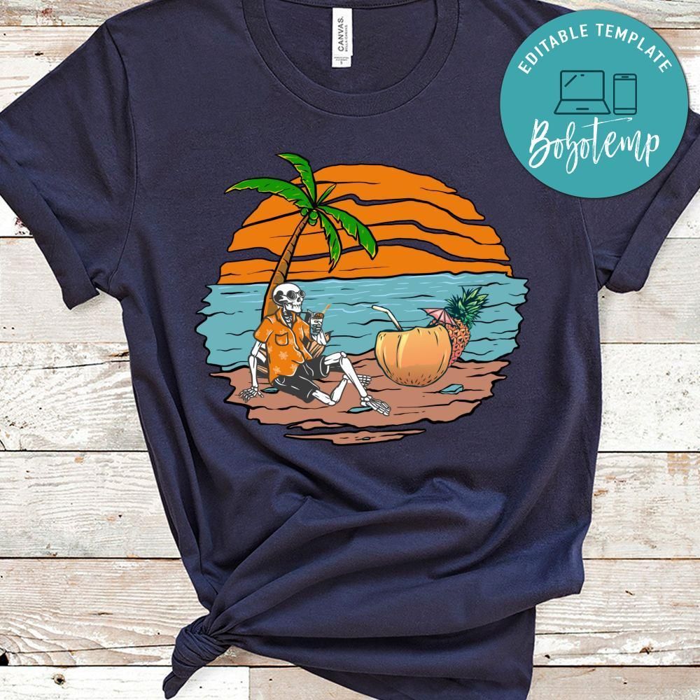 A Man Is Sitting On The Coast Shirt