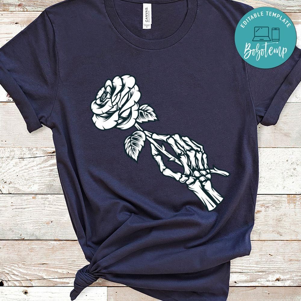 Skeleton Hand Halloween Shirt