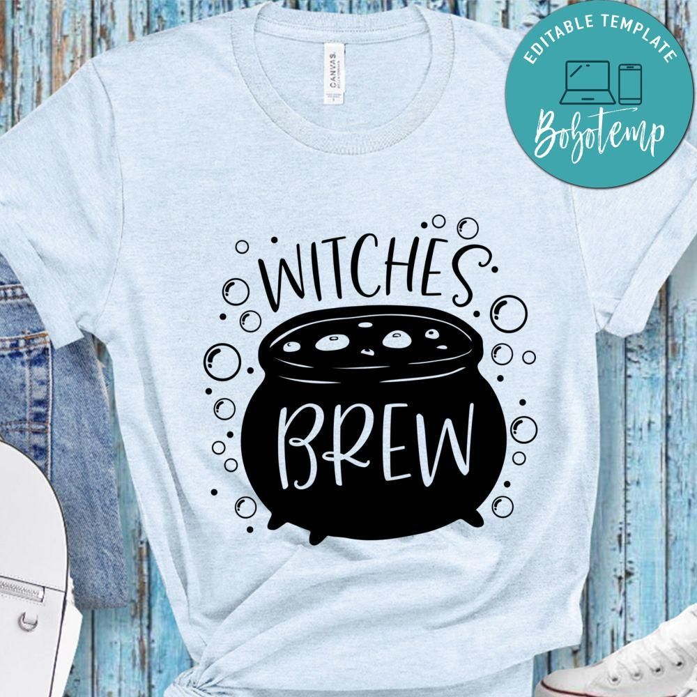 Witches Brew Halloween Shirt