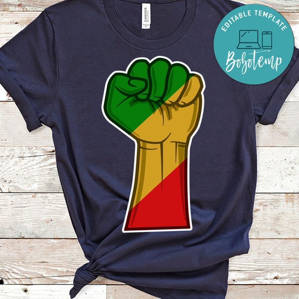 Black History Month Africa American Shirt