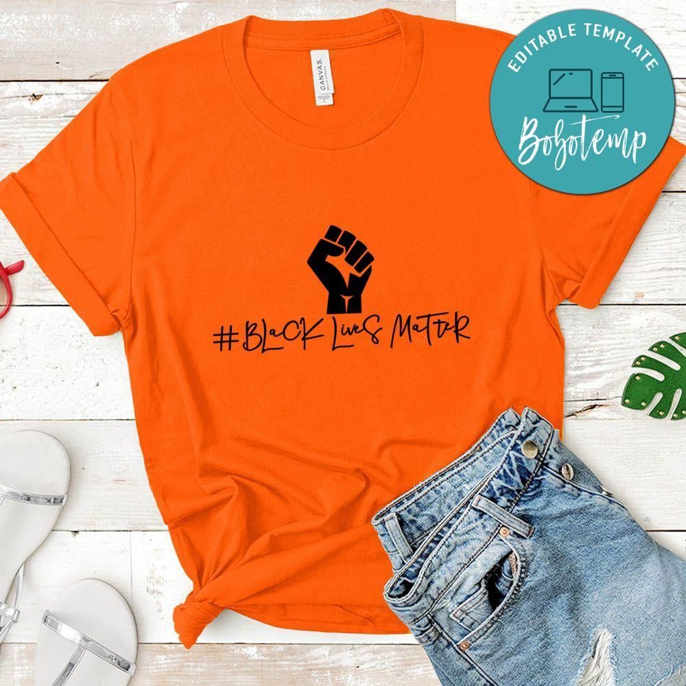 Black Lives Matter Tee Shirts