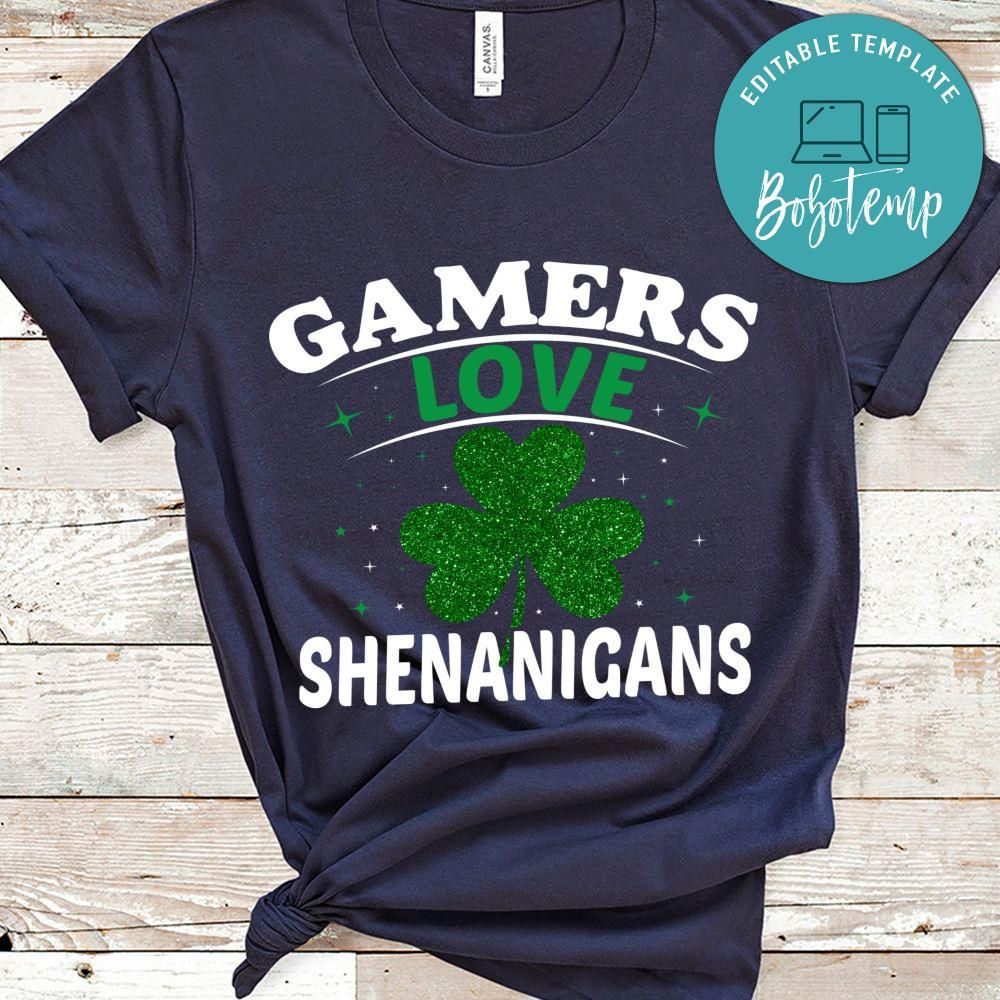 Gamers Love Shenanigans Shirt