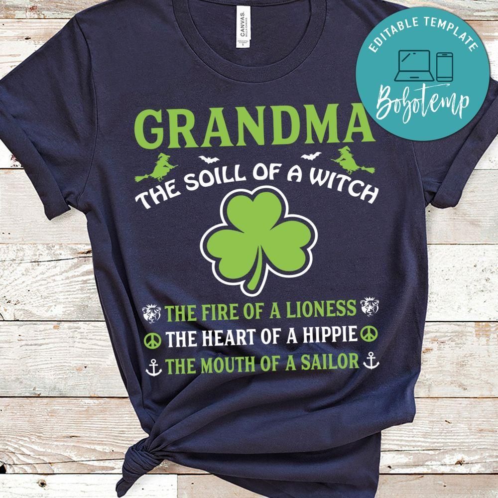 Grandma The Soill Of A Witch Shirt