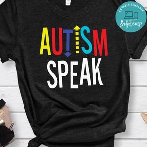Autism Speak Colorful Autism Awareness Shirt