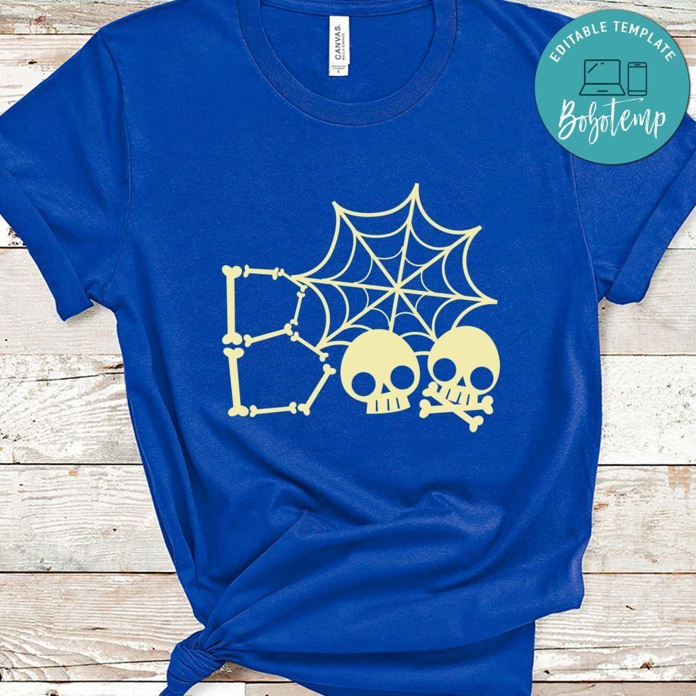 2020 Boo Skull Skeleton Cute Halloween Shirt