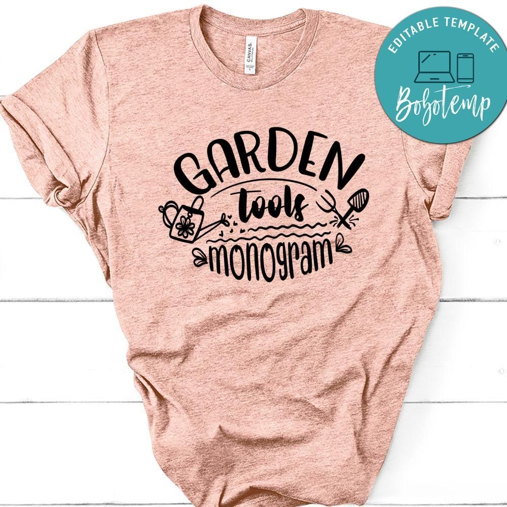 Garden Tools Monogram T-Shirt