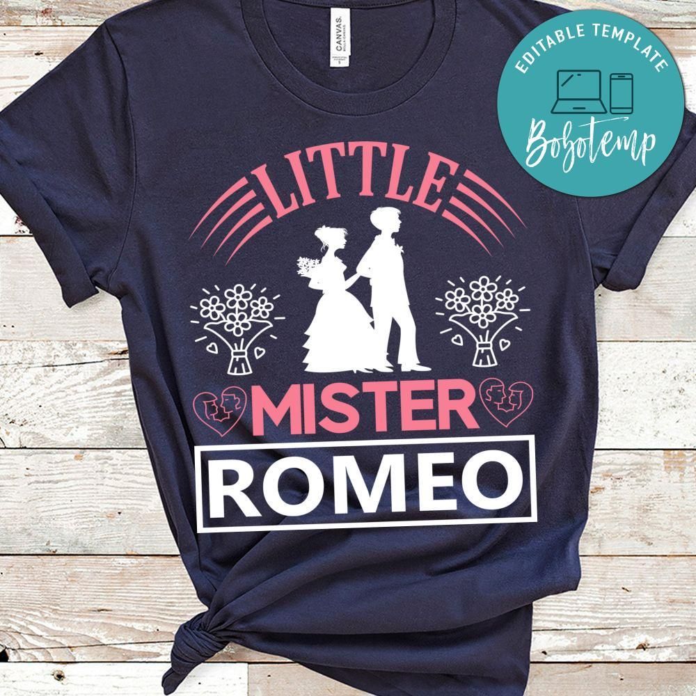 Little Mister Romeo Shirt
